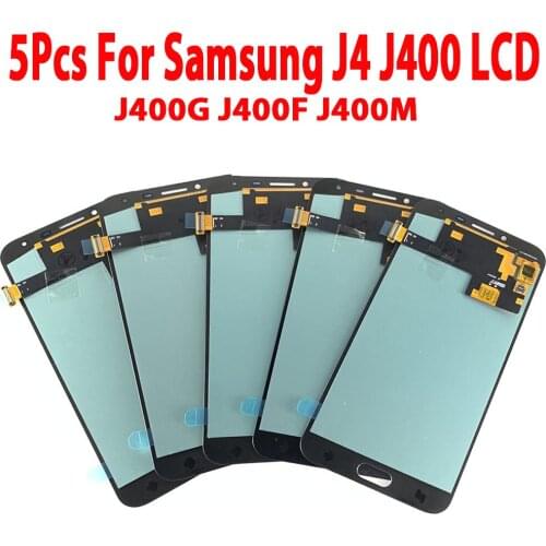 5 Piece/lot 5.5'' J4 LCD For Samsung Galaxy J4 2018 J400 J400F LCD Screen Display J400F/DS Touch Screens Replacement OLED