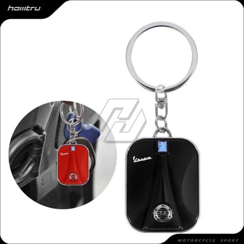 Motorcycle Accessories Keychain Key Ring Case for Piaggio Vespa Scooter Sei Giorni GTS300 GTS300ie GTS Touring Super Sport
