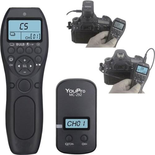 Wireless Timer Remote Control Shutter Release as RR-100 RR100 for Fujifilm X-PRO3 X-T4 X-T3 X-T30 X-T200 X-S10 X-E4 GFX 50S 50R