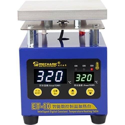 MECHANIC Intelligent Digital Constant Temperature Heating Table for Middle Frame Removing BGA Reballing PCB Preheating Platform