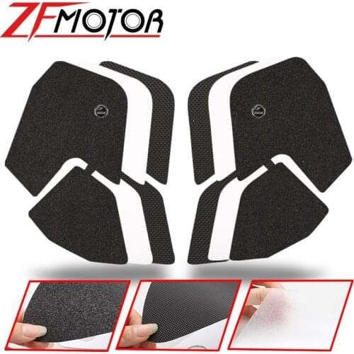 Motorcycle silica gel Fuel Tank Traction Side Pad Knee Grip Decal Protective Stickers For YAMAHA FZ09 FZ-09 MT-09 MT09 2014-2015