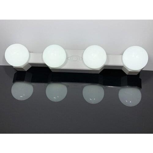 4pcs LED Makeup Mirror Light Bulb Kit Dimmable Vision Hollywood Vanity Lights