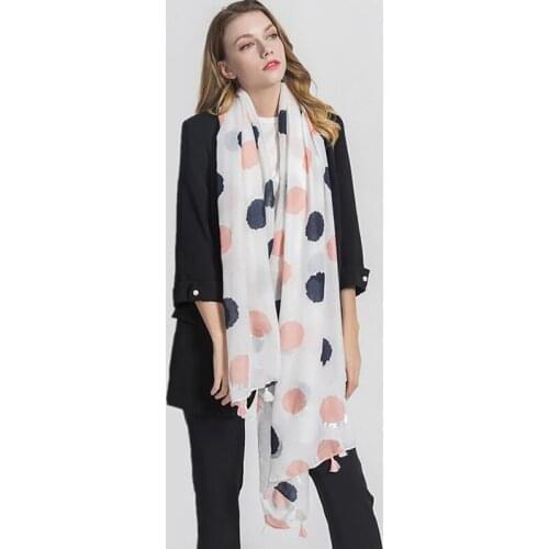 Scarf Female Print Scarf Neck Causal Spring Summer Travel Sunscreen Shawl Imitation Flax Beach Towel Long Scarf