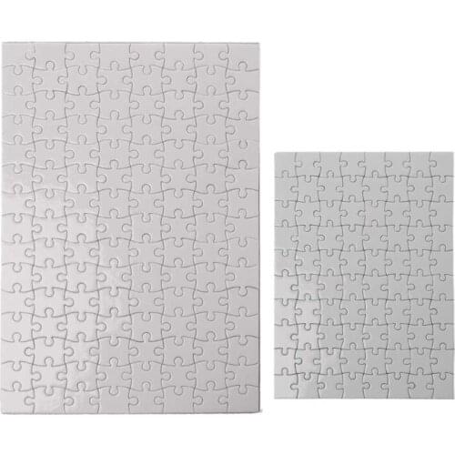 10 Packs Handmade Jigsaw Puzzles A4 A5 Sublimation Blanks Puzzles DIY Puzzle Blank Custom Puzzle for Heat Transfer Craft