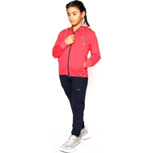Girls Tracksuit Set With Hood