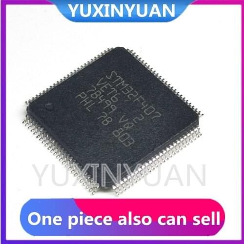 2PCS IN STOCK STM32F407VET6 LQFP100