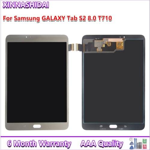 For Samsung GALAXY Tab S2 8.0 2015 T710 T715 T713 T719 LCD Display Touch Screen Digitizer Sensors Assembly Panel Replacement