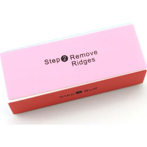 4 Pieces/Batch Nail Polish Buffer Block Shiny File Pedicure Nail Four-Sided Nail Polish File Nail Tool