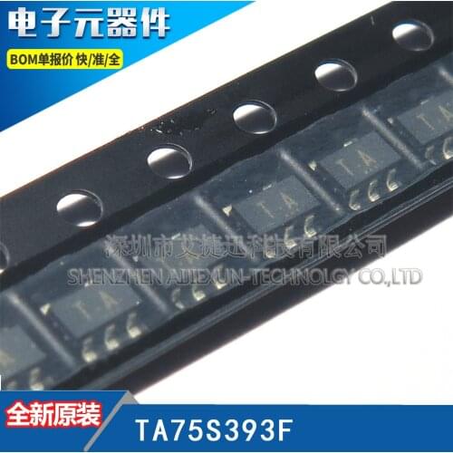50PCS 100% New and original TA75S393F SOT23-5 SINGLE VOLTAGE COMPARATOR in stock