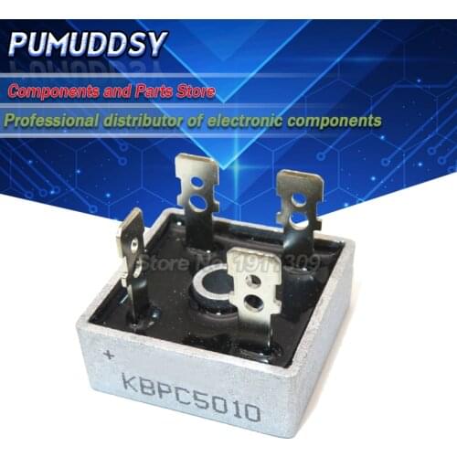 1PCS KBPC5010 1000V 50A DIP Diode Bridge bridge rectifier new and IC