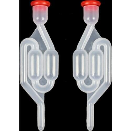 Fermentation Container Distillation Apparatus Wine Making Plastic Air Lock Water Seal Home Winemaking Exhaust Valve Fermenter