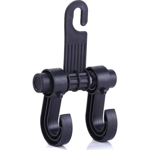Creative Multi-functional Universal Auto Car Seat Headrest Bag Hook Holder Clip Hanger To Storage Grocery Cloth Bag Purse