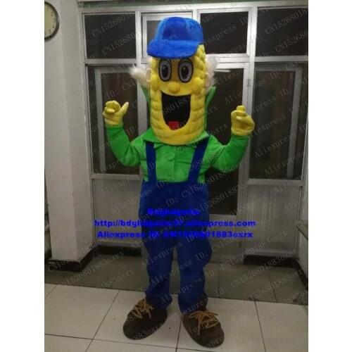 Corn Maize Grain Cereals Mascot Costume Adult Cartoon Character Outfit Good-looking Nice Opening Gifts Celebration zx1539