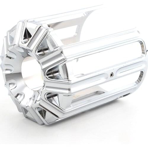 Chrome Oil Filter Cover Motorcycle Machine Oil Grid Billet For Harley Sportster 883 1200 XL Touring Softail Dyna Fatboy CVO