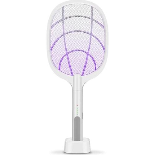 Mosquito Swatter Portable Pest Control Outdoor Fly Bug Wasp Electric Fly Swatter Home Supply