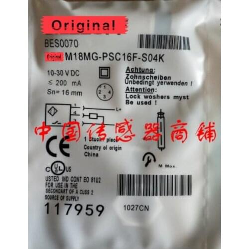 Switch Sensor M18MG-PSC16F-S04K New High-Quality