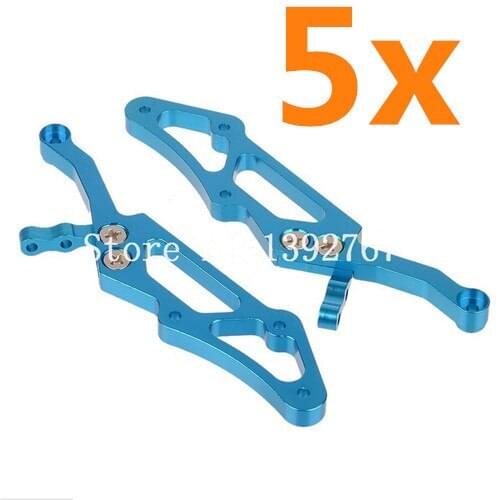 Wholesale 5Sets/Lot HSP 860024(60057) 760024 Aluminum Alloy Wing Stay Alloy Upgrade Parts For 1/8 R/C Model Car CNC 94761