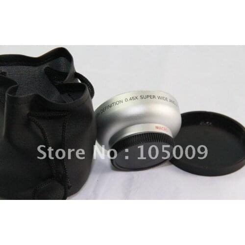 43mm 0.45X Wide Angle Macro Conversion Lens for FOR Panasonic 0.45x 43