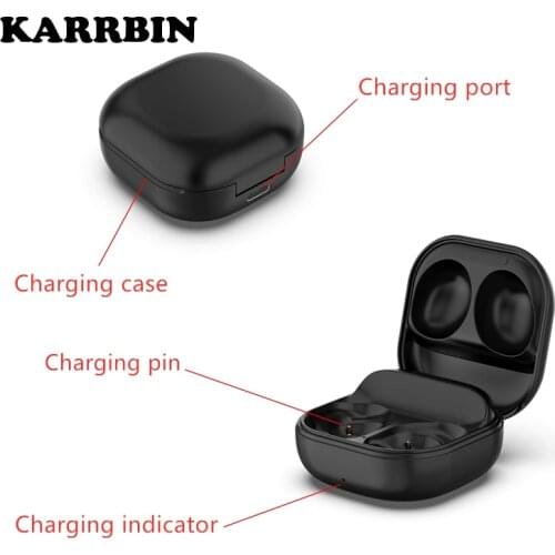 KARRBIN Charging Case Earbuds for Samsung Galaxy Buds Pro SM-R190 Case Box Earphone Charging Compartment Wireless Headset
