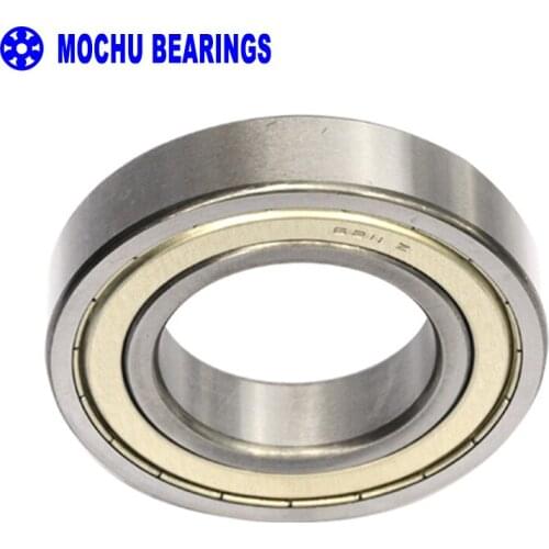 1pcs bearing 6211 6211Z 6211ZZ 6211-2Z 55x100x21 MOCHU Shielded Deep groove ball bearings Single row High Quality bearings