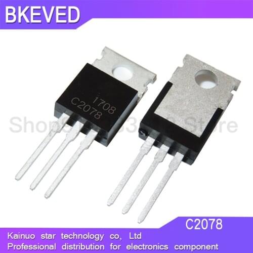 10PCS C2078 TO220 2SC2078 TO-220 2078 3A 80V