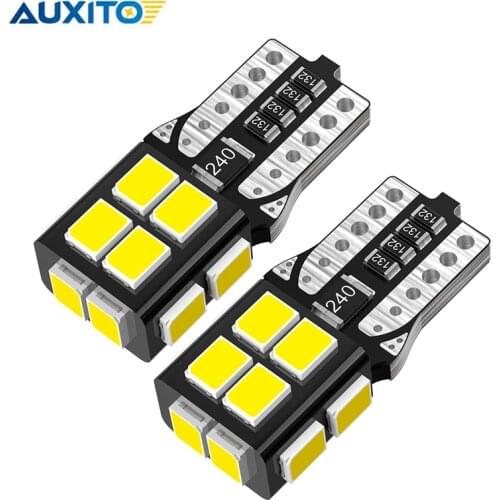 2PCS W5W T10 LED No Error Car Light 194 WY5W CANBUS For Opel Astra G Vectra Zafira GT E-Flex WY5W Auto Side Dimension Dome Lamp