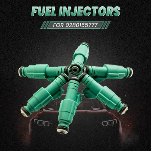 6pcs Fuel Injector Injectors For Holden Statesman Commodore VP VR VS VT VU VX VY QXPF WH WK 3.8L V6 0280155777