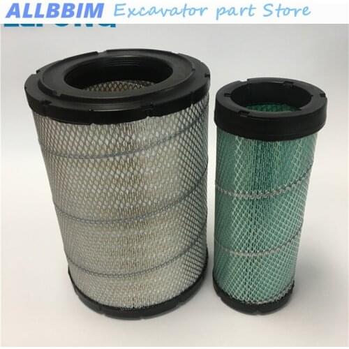 For Caterpillar E320C 321C 322C 336C Excavator Accessories Air Filter Element Filter Filter Assembly High Quality Accessories