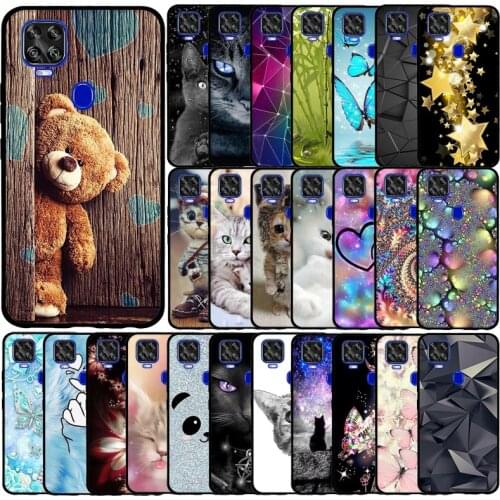 Phone Case For ZTE Blade V2020 Case Soft Silicon Painted Cover on for ZTE Axon 11 SE 5G 11SE Case Protective Bumper Etui Cover
