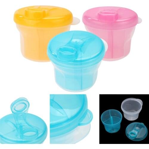1pcs Portable Milk Powder Formula Dispenser Food Container Infant Feeding Storage Box for Baby Kids Care Travel Food Bottle