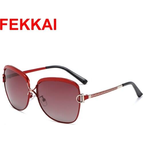 Женские солнцезащитные зеркальные очки Fekkai China At AliExpress