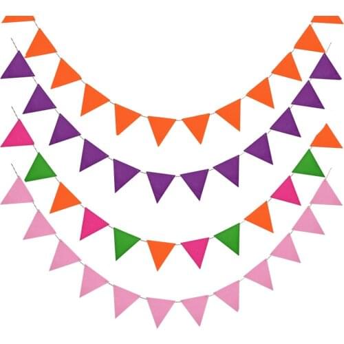 New 8 M 18 Flags Red Green Black White Flags Valentines Flags Pennants Wedding Banner Bedroom Decoration Hanging Supplies