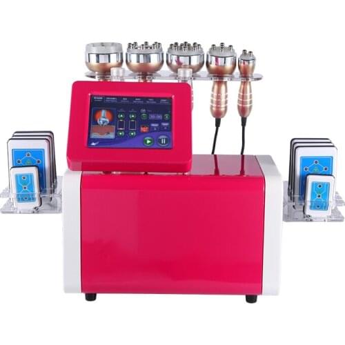 High Quality Cheap Price 6 in 1 Cavitation Face Lift Body Sculpting Shape RF Cellulite Reduction Slimming Machine