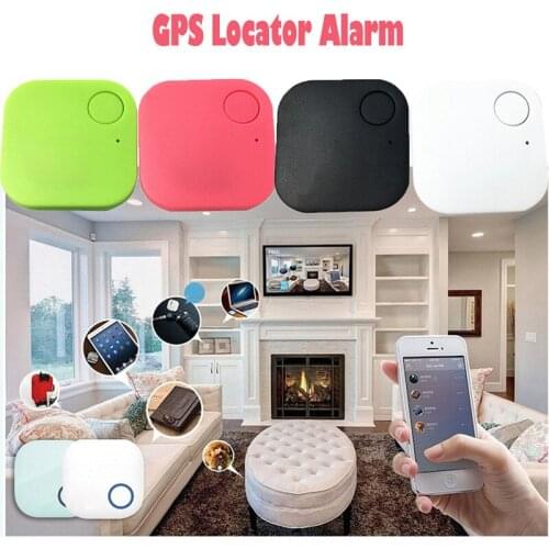 Smart Mini Bluetooth GPS Tracker Kids Pets Wallet Keys GPS Locator Alarm Realtime Finder Device