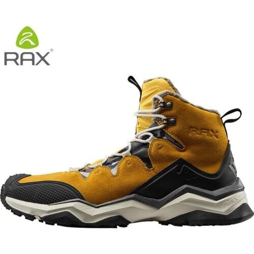 Rax Men Hiking Shoes Outdoor Hiking Top Sneaker Women Leather Trekking Shoes Trail Camping Climbing Hunting Athletics Shoe D0517