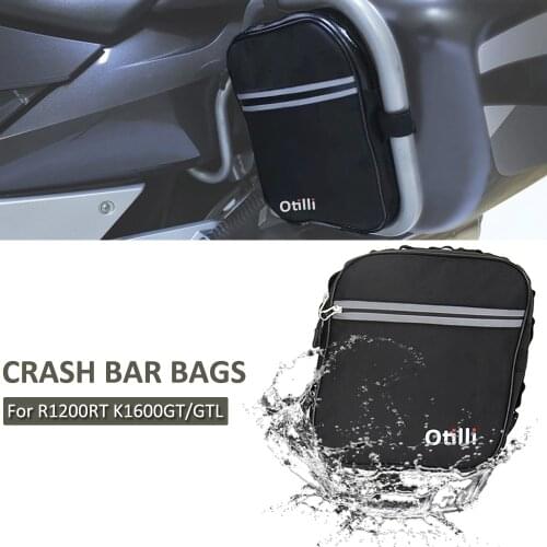 NEW Motorcycle Back Crashbars For BMW R 1200 RT K 1600 GT/GTL R1200RT Crash Bar Bags Frame Bag Storage Bags