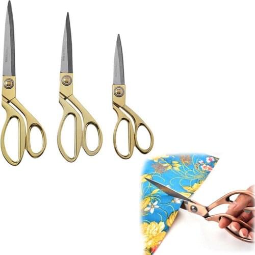Stainless Steel Professional Cutting Scissors Sewing Tailor Scissors Sharp Scissors Trimming Thread Embroidery Fabric Household
