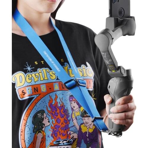 Lanyard Neck Strap for DJI OM 4 OSMO Mobile 2 3 Zhiyun Smooth 4 Mijia Feiyu Vimble Vlog Pocket Moza Mini Stabilizer Accessories