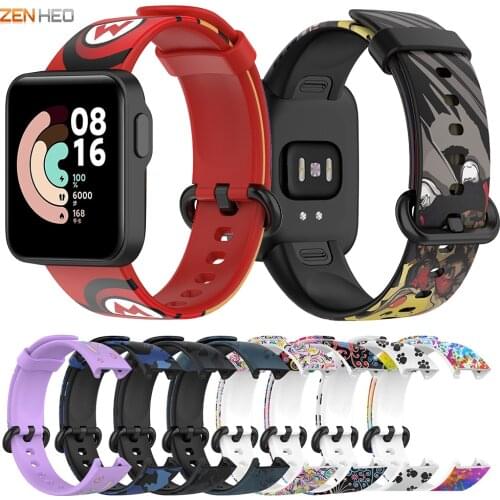 For Redmi Watch Strap Replacement Silicone Watchband For Xiaomi Mi Watch Lite Global Version Wristband Bracelet