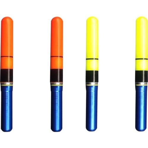 2pcs Luminous LED Night Light Stick Electronic Sea Fishing Rod Float Tube Fishing Tackle Accessories