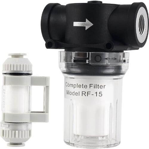 Pipeline vacuum filter zfc100-04 / 06B zfc200-06 / 08B negative pressure vacuum filter