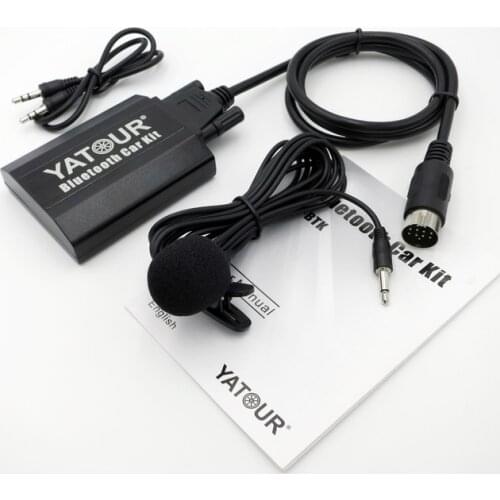 Yatour Ca AUX Bluetooth Kit for Hyundai/Kia with 13 pins connector Car audio MP3 Player AUX Adapter