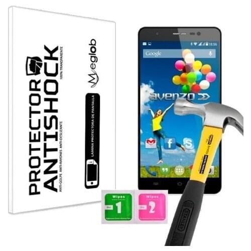 Screen protector Anti-Shock Anti-scratch Anti-Shatter compatible with Avenzo Xirius 5 5