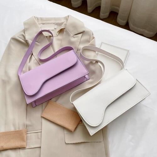 Women Solid Color Clutch Bag Elegant Retro PU Shoulder Ladies Shopping Handbag for Outdoor Shopping Traveling Ornaments