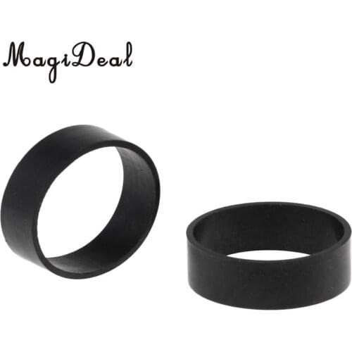 2Pcs/Set Tech Scuba Diving BCD Backplate Harness Webbing Keeper Rubber Loop Gear Replacement Accessories