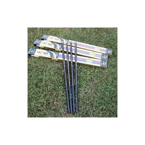 3pcs SuperHard Stream Hand Pole Carbon Fiber Casting Telescopic Fishing Rods Fish Tackle 2.7M/3.6M/4.5M/5.4M