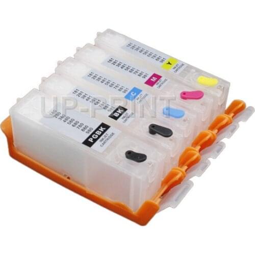 UP 280 281 PGI-280XL CLI-281XL Refill Ink Cartridge For Canon PIXMA TS8120 TS9120 TR7520 TR8520 TS6120 Printer With Chip