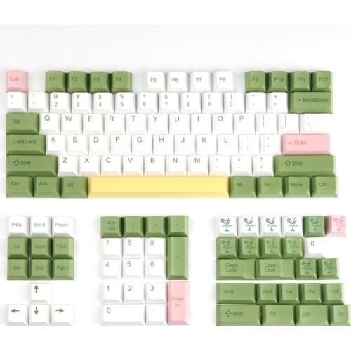 Anime Keycaps PBT Five-Sided Sublimation Keycap Mechanical Keyboard Key Caps Cherry Personality