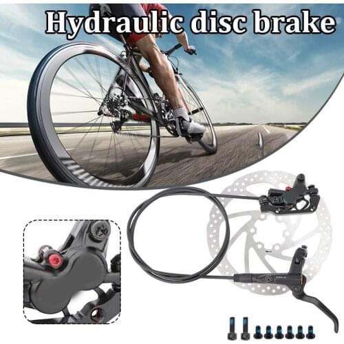 Bike Disc Brake Kit with Bolts Aluminum Front and Rear Caliper 160mm Rotor Freewheel for Road Bike Mountain Bike jlrr