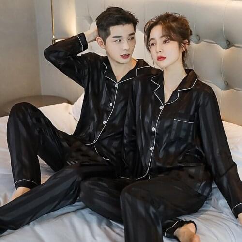 Striped Mens Pajama Sets Long Sleeve Silk Pajamas Men Oversize Casual Sleepwear Sexy Luxury Nightgown Breathable Home Clothing